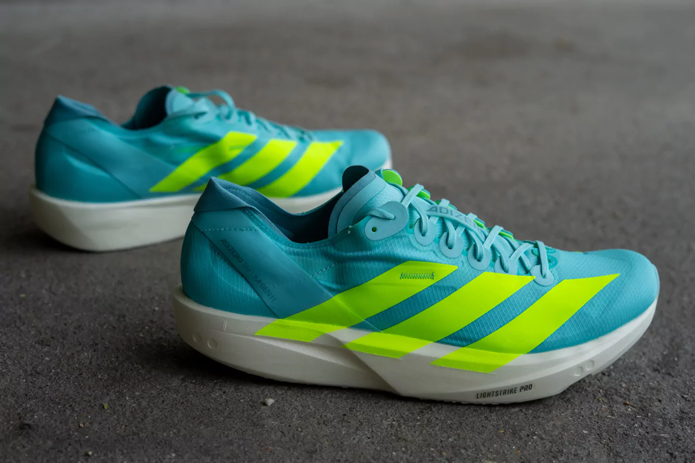 Adidas Adizero Takumi Sen 11 в действии